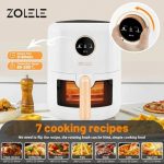سرخ کن بدون روغن (هواپز) 4.5 لیتری Air fryer Zolele ZA004