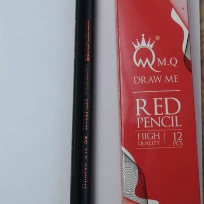 مداد قرمز پاک کن دار سه گوش ام کیو