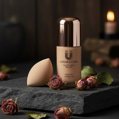 کرم پودر لاکچری کوین به همراه پد کد 552