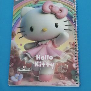 دفتر شطرنجی50برگ طرح کیتی