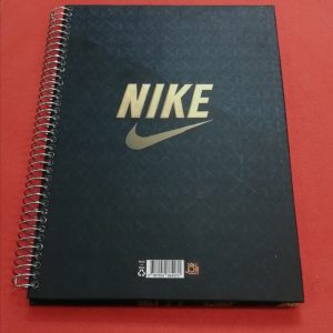 دفتر مشق 100 برگ جلد سخت سه بعدی طرح NIKE