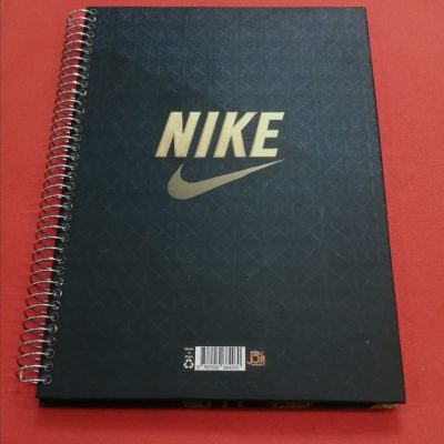 دفتر مشق 100 برگ جلد سخت سه بعدی طرح NIKE