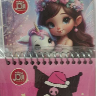 دفتر یادداشت دختروتک شاخ